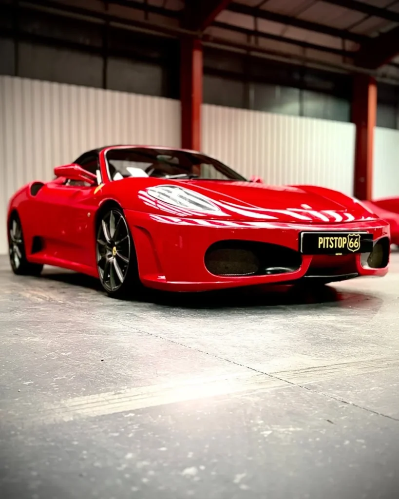 Ferrari supercar storage Manchester at Pitstop 66