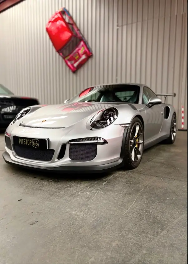 Sport car parked AT Pitstop66